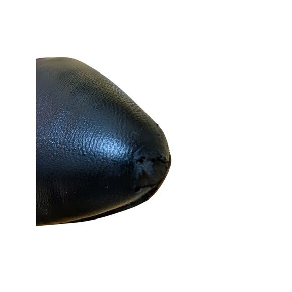 Aldo Over The Knee High Leather And Suede Stiletto Boots Women's Black Sz 9 - Picture 8 of 14